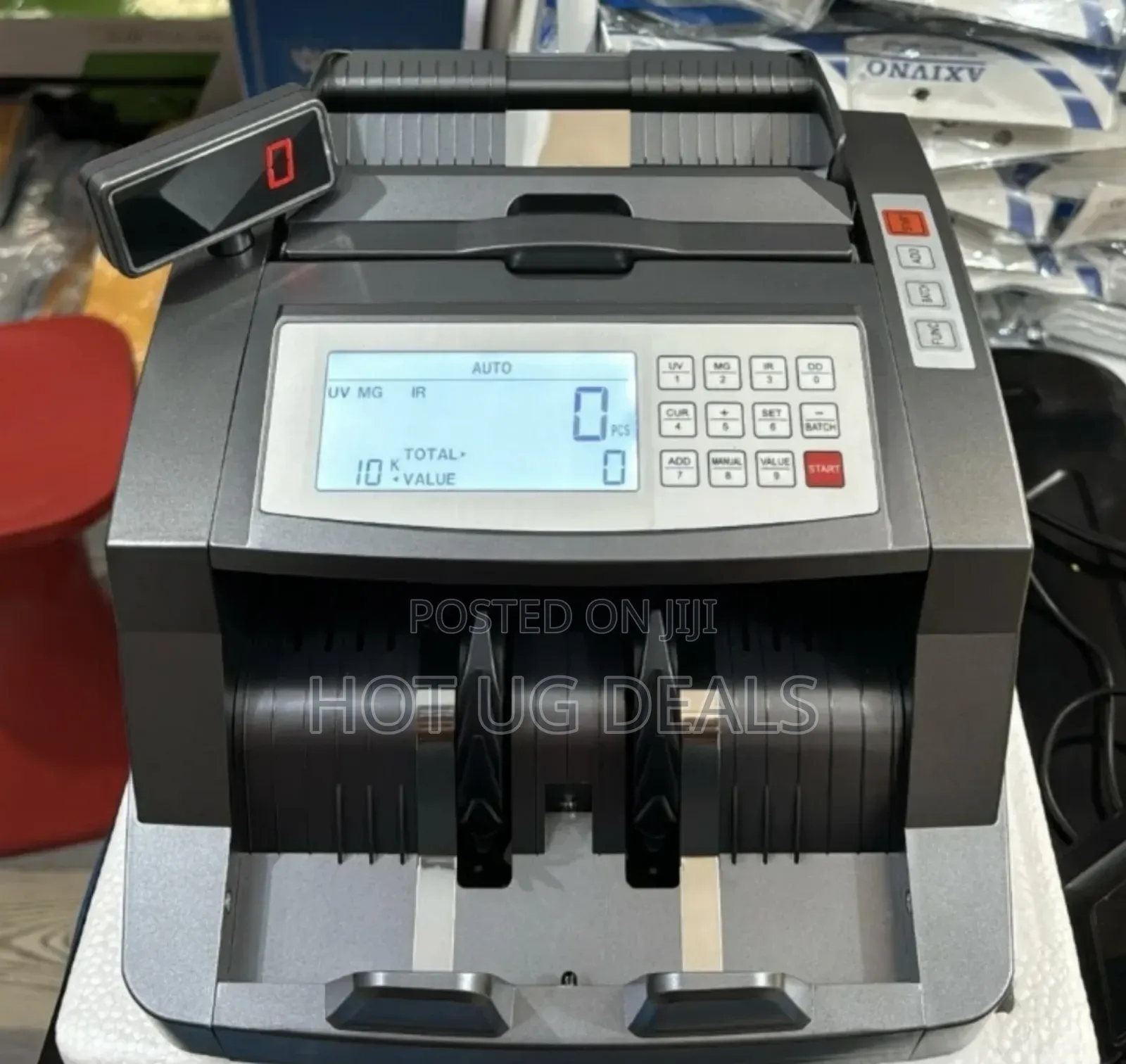 Bill Counter Money Counting Machine With Fake Note  Detector