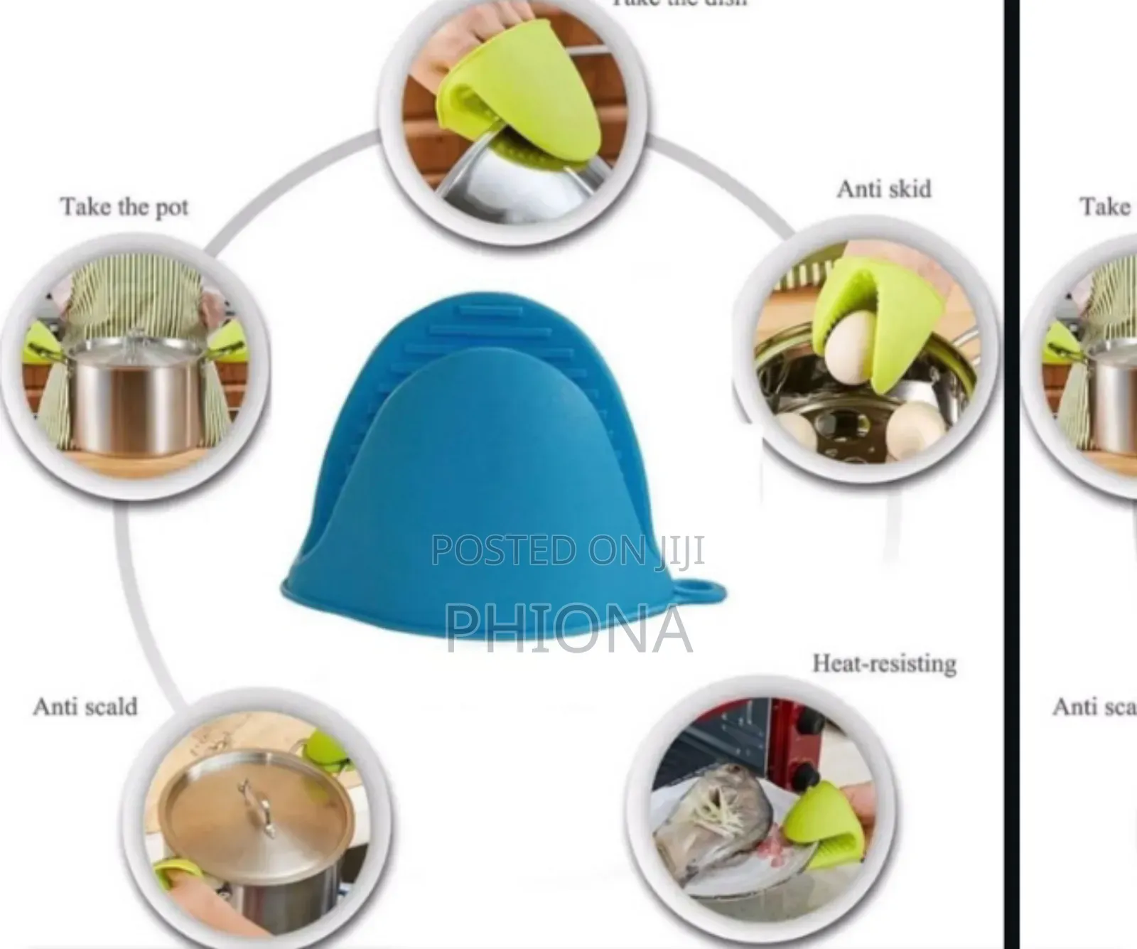 A Pair of Silicone Smitten Pot