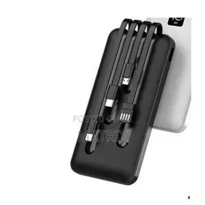 10000mah 5 in 1 Portable Power Bank Charger With Fast Usb