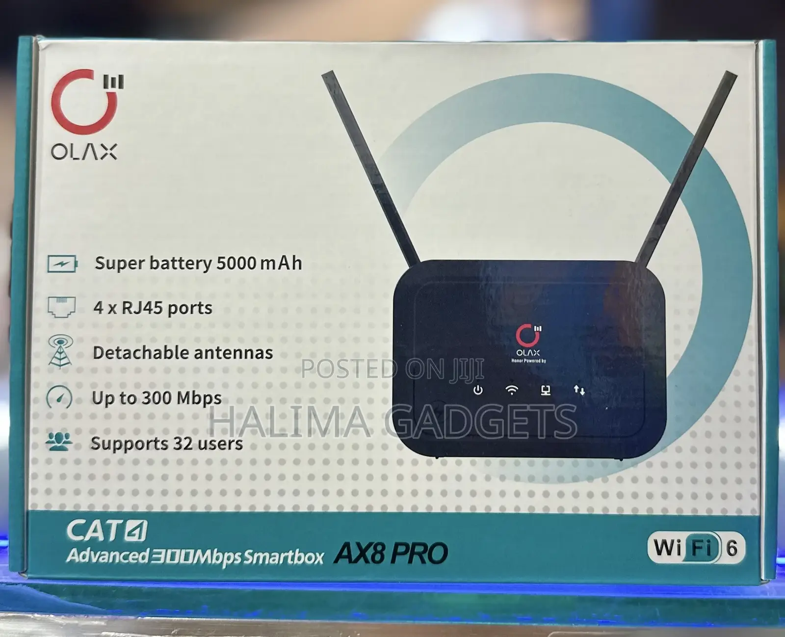 The Olax Advanced Ax8