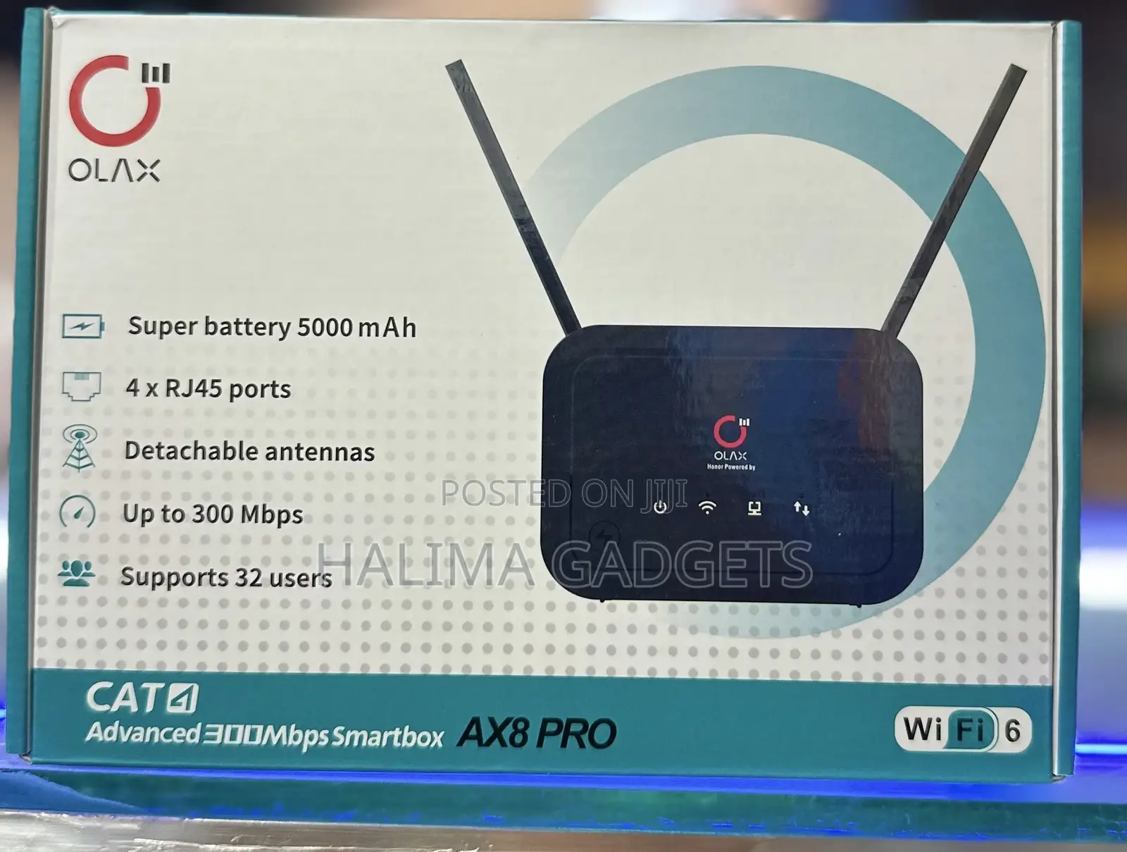 The Olax Advanced Ax8