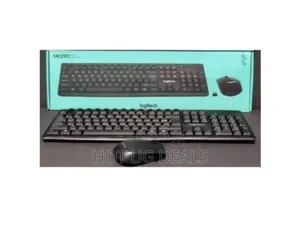 Photo - Logitech Wireless Keyboard And Mouse Combo - Black