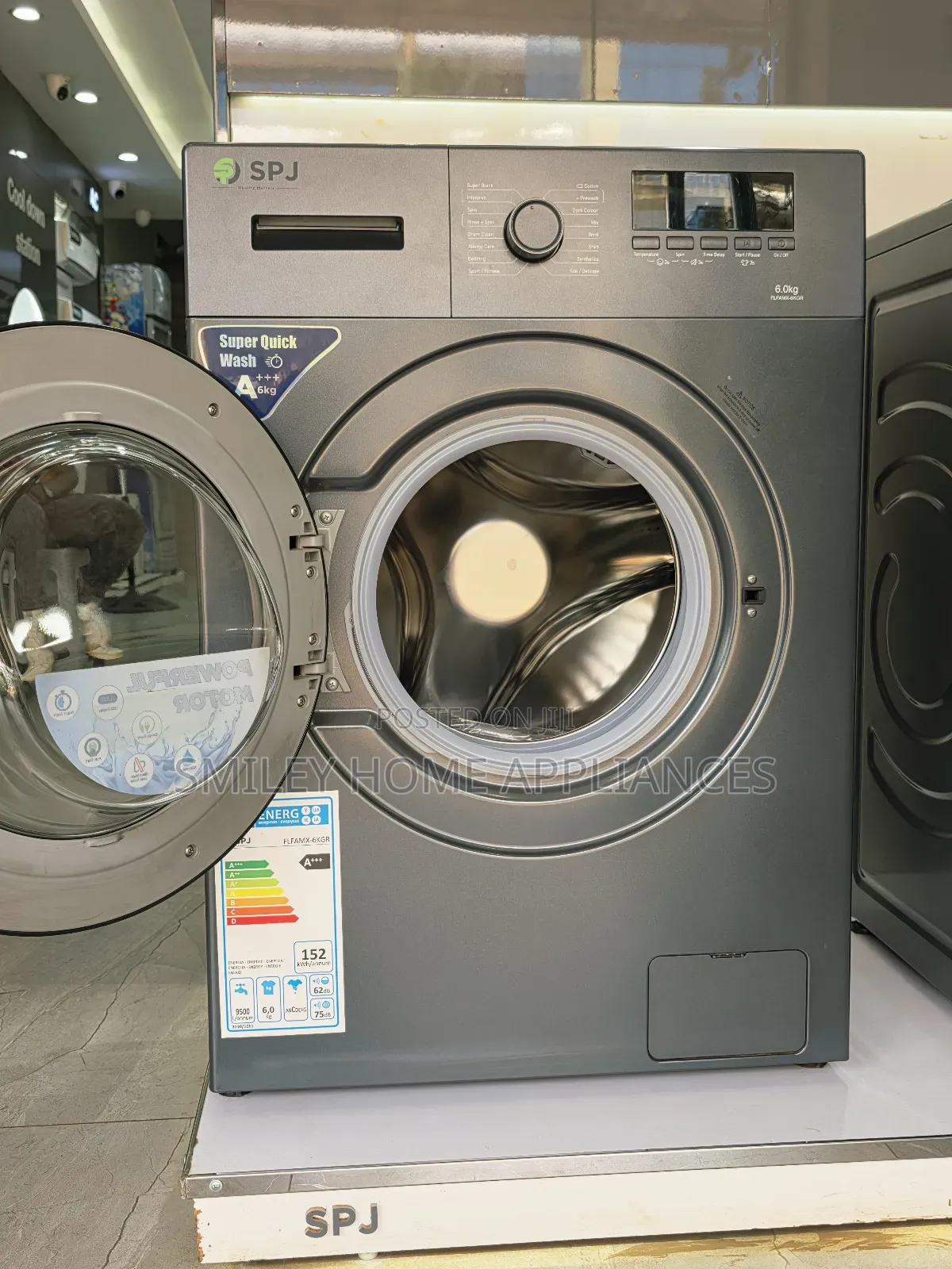 SPJ Fully Automated Front Loader Washing Machine 6kgs