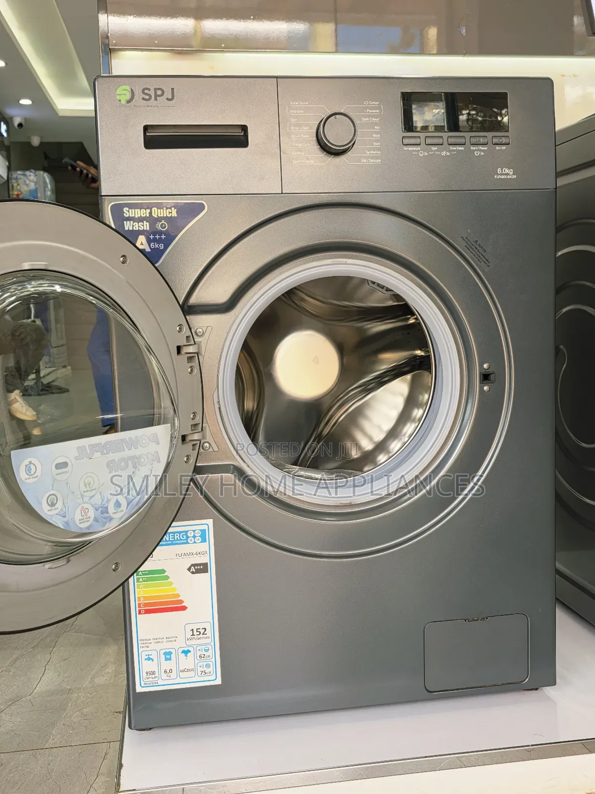 6kgs Front Loader SPJ Washing Machine at 20% Discount Price