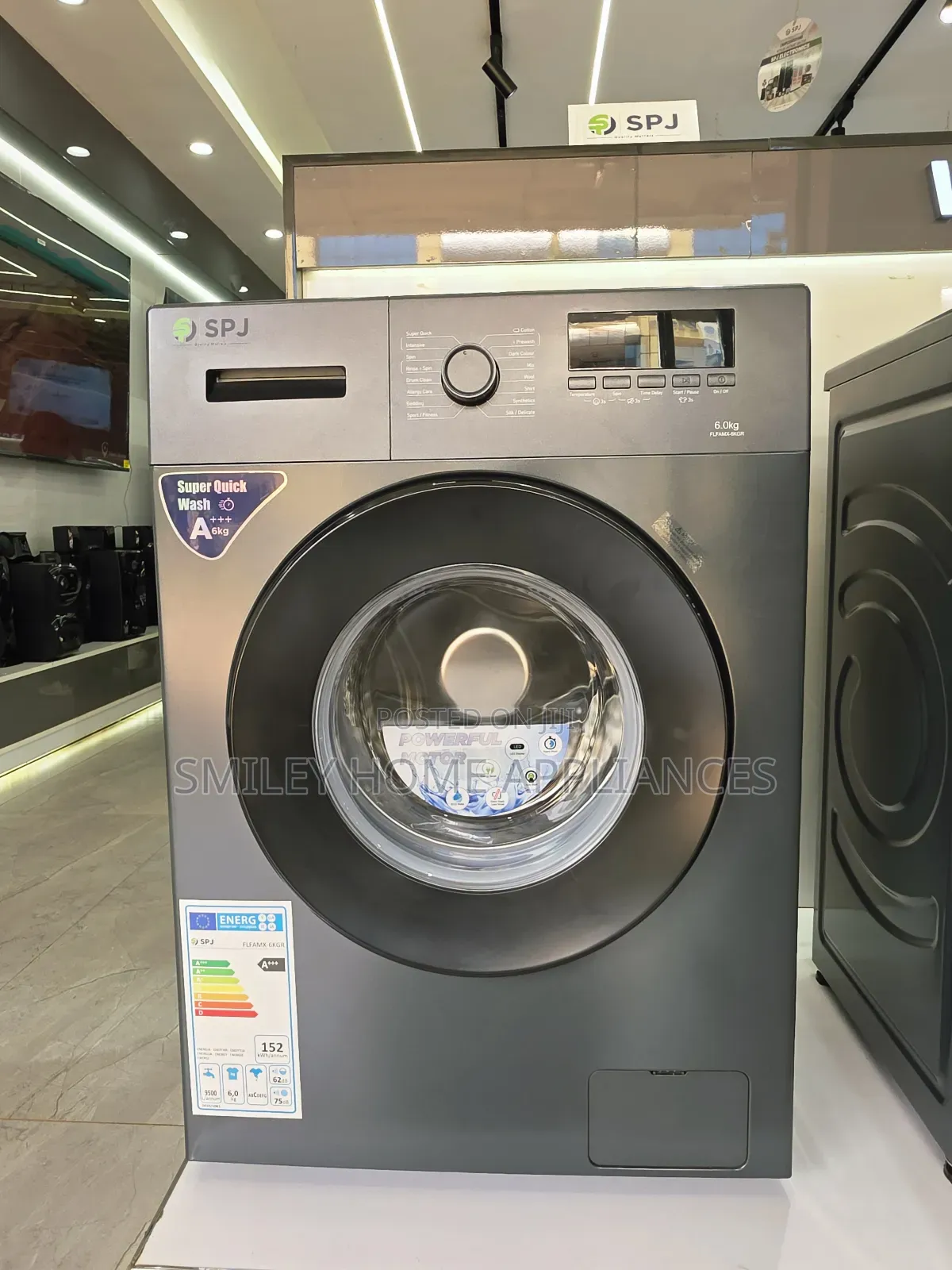 20% Off Discount on SPJ Frontloader Washing Machine