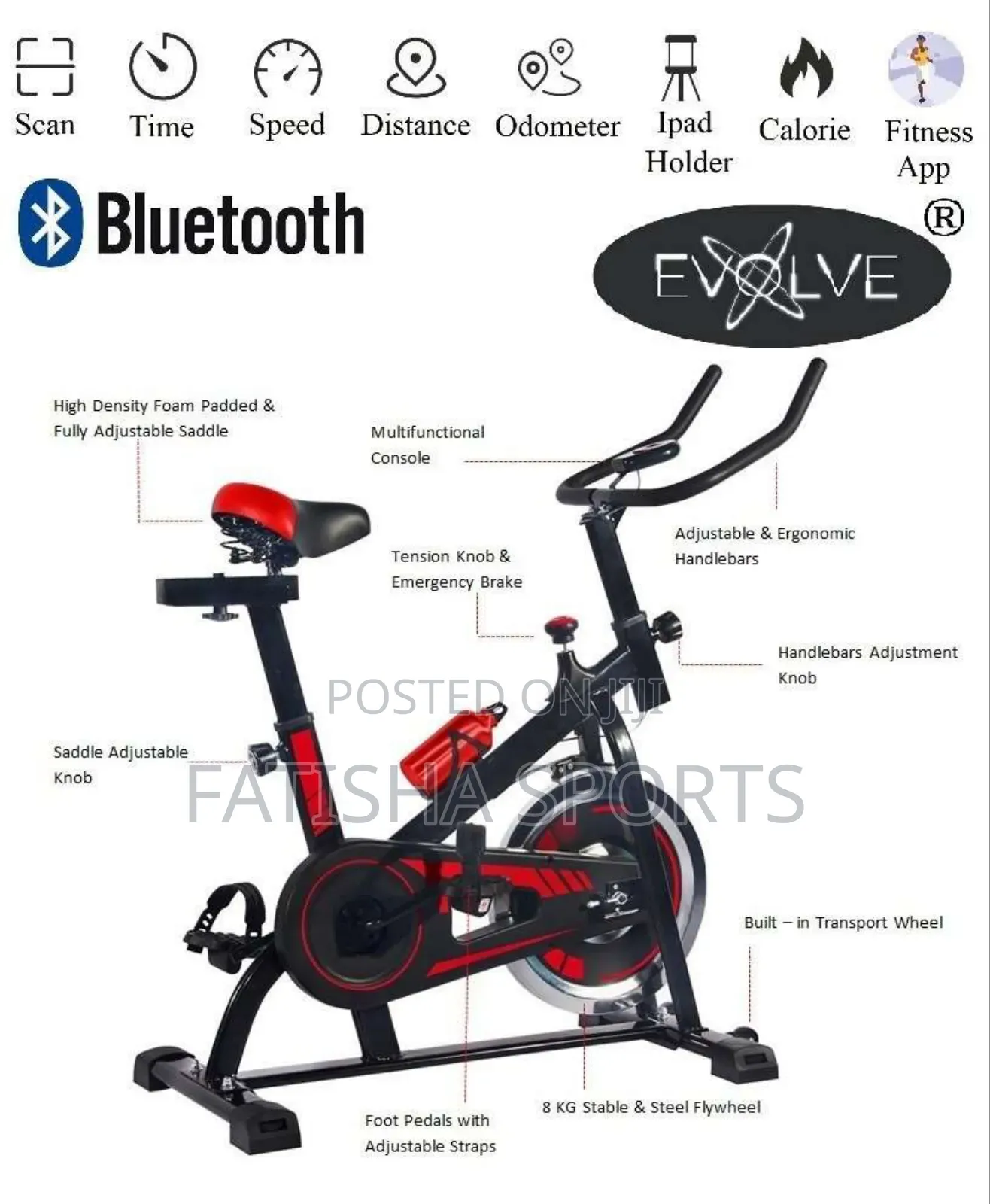 Exercise Spin Bike