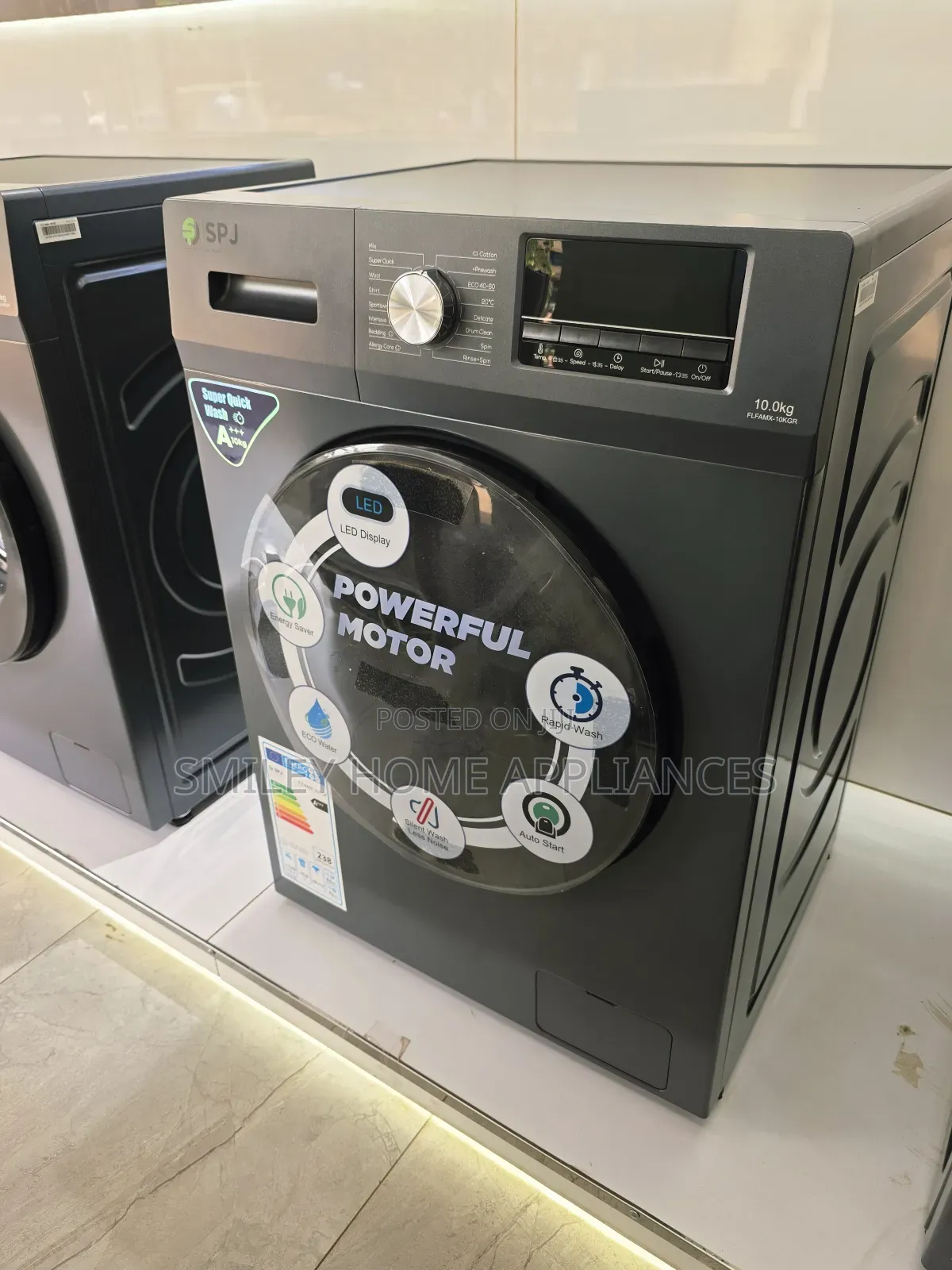 Brand New SPJ Super Quick Wash 10kgs Front Washingmachine