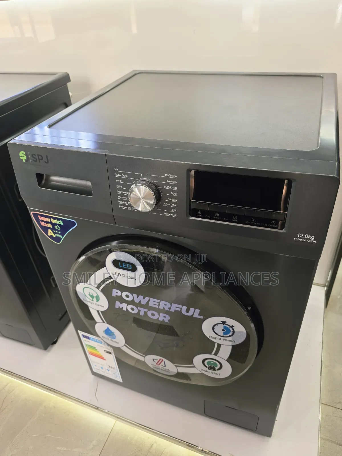20% Discount Sales on SPJ 12kgs Frontloader Washingmachine