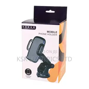 Photo - Long Neck Stickypad One Touch Dashboard Car Phone Holder