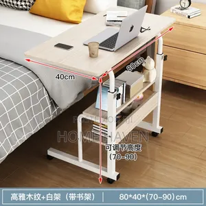 Mobile Adjustable Laptop Table