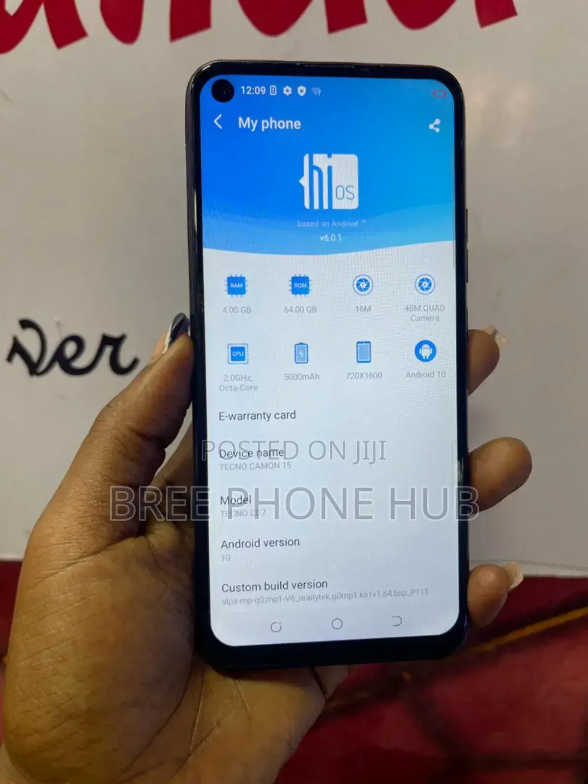 Tecno Camon 15 64 GB Purple