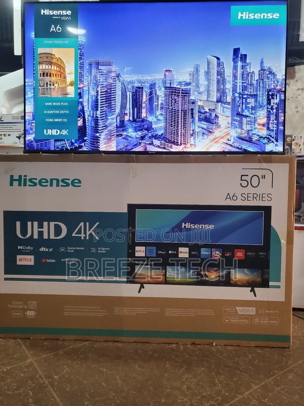 Flat Screen Tv 50" Hisense