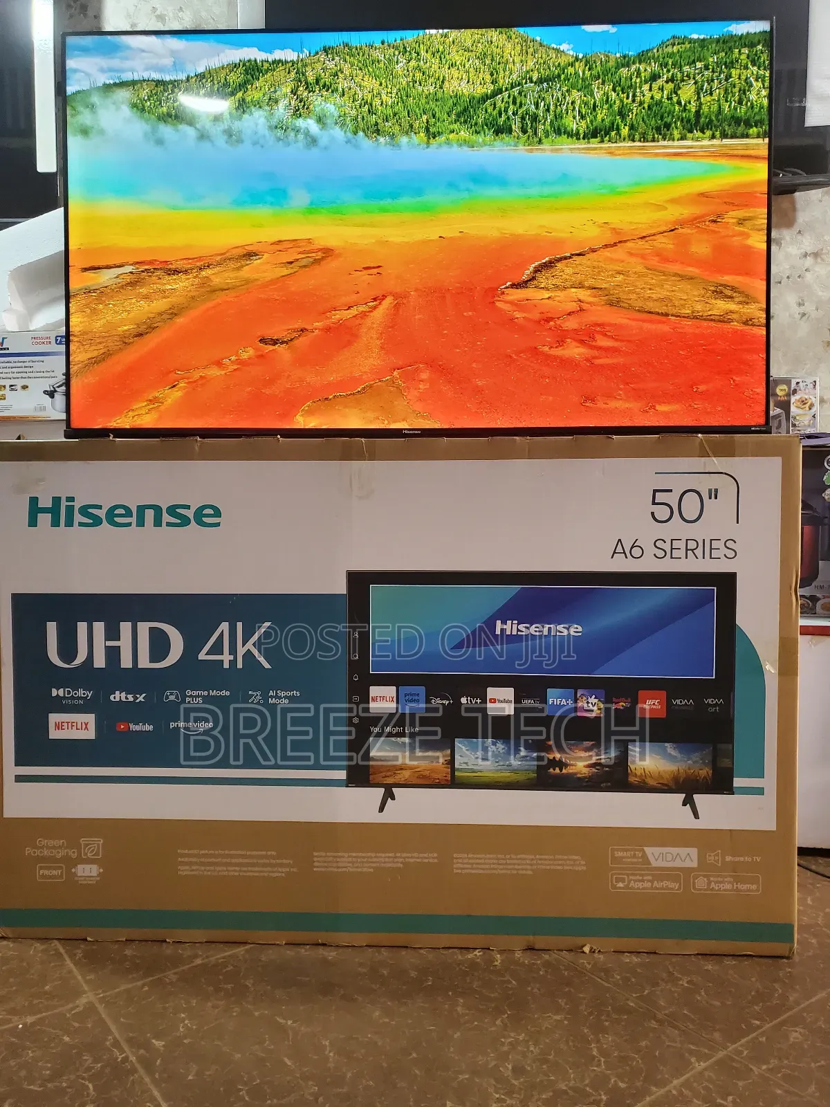 Flat Screen Tv 50" Hisense