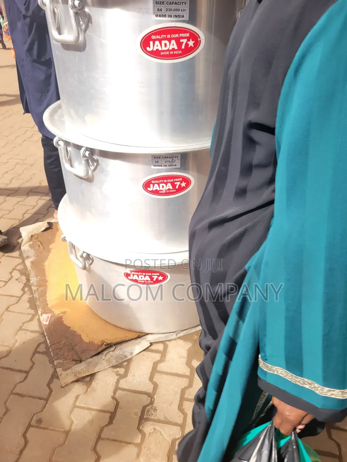 Aluminum Sauce Pan 250ltr 5mm Indian.