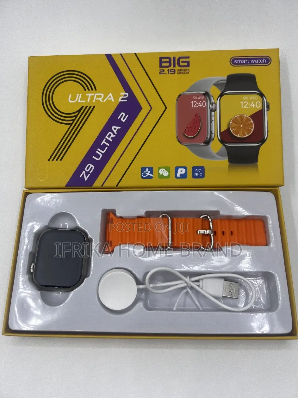 D9 Ultra Smart Watch Hd Large Screen Bluetooth Call Sports