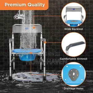 3in1 Foldable Adult Potty Chair