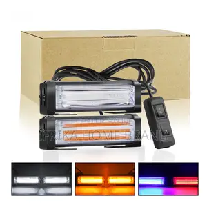 Photo - Car Modification Flash Warning Light Led Red and Blue Strobe