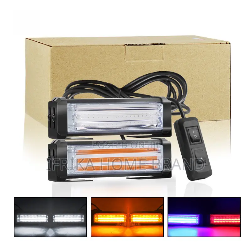 Car Modification Flash Warning Light Led Red and Blue Strobe