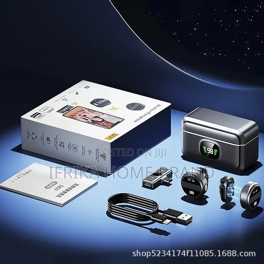 Sx21 Wireless Collar Clip Microphone Noise Cancellation