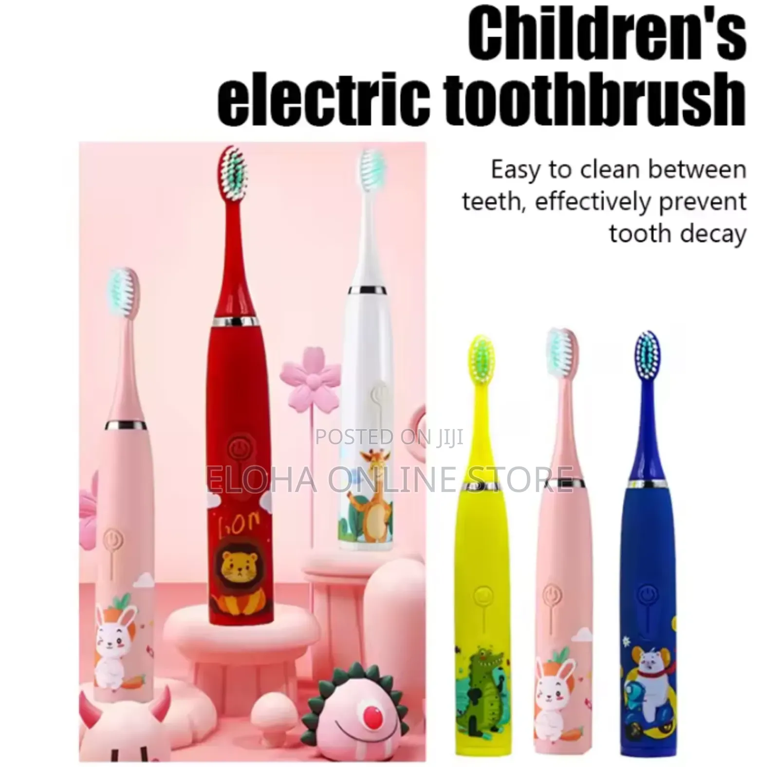 Electric Bpa Free Kids Electric Toothbrush