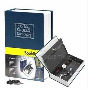 New English Dictionary Book Safe