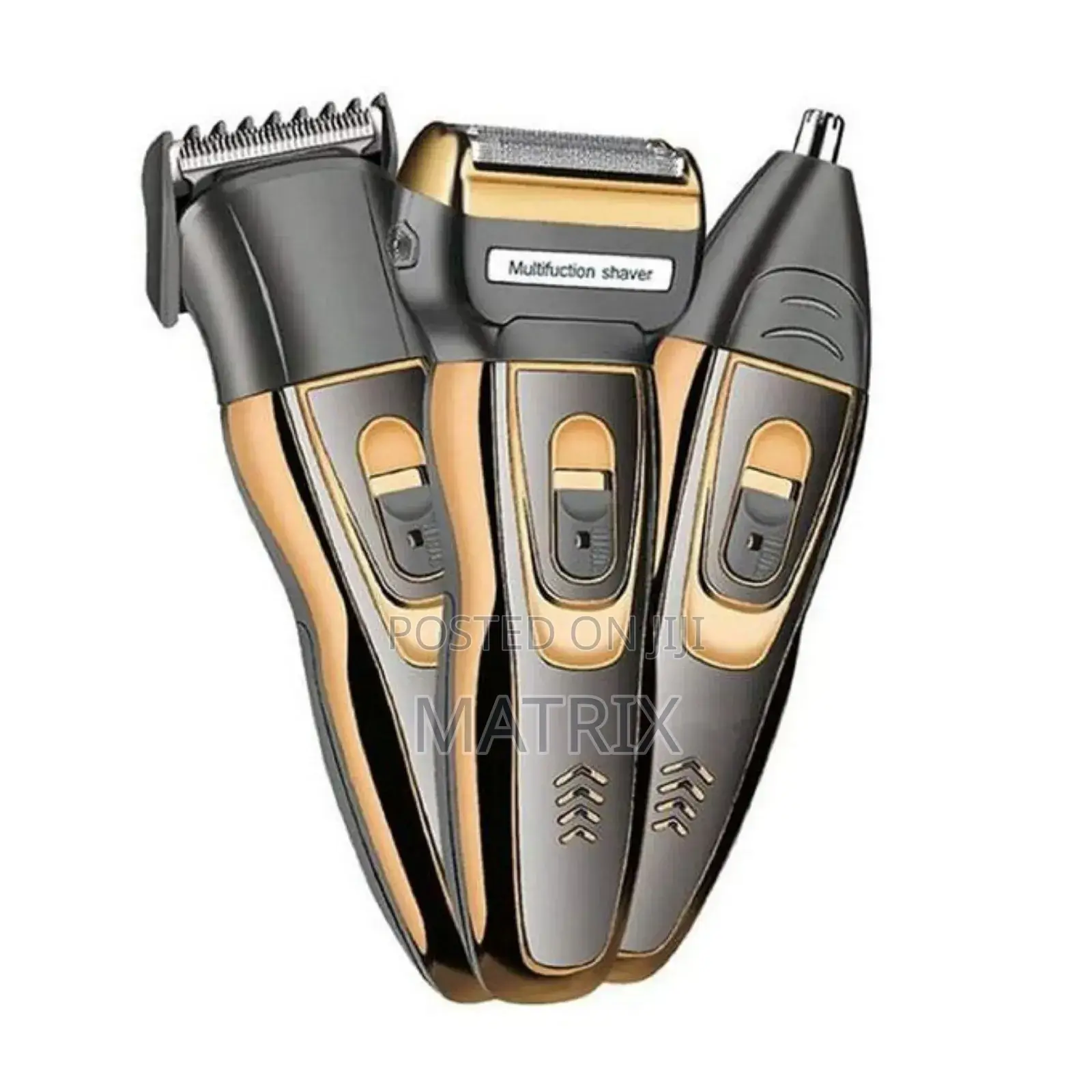 3 in 1 Rechargeable Hair Trimmer Set Hair Clipper+Smoother