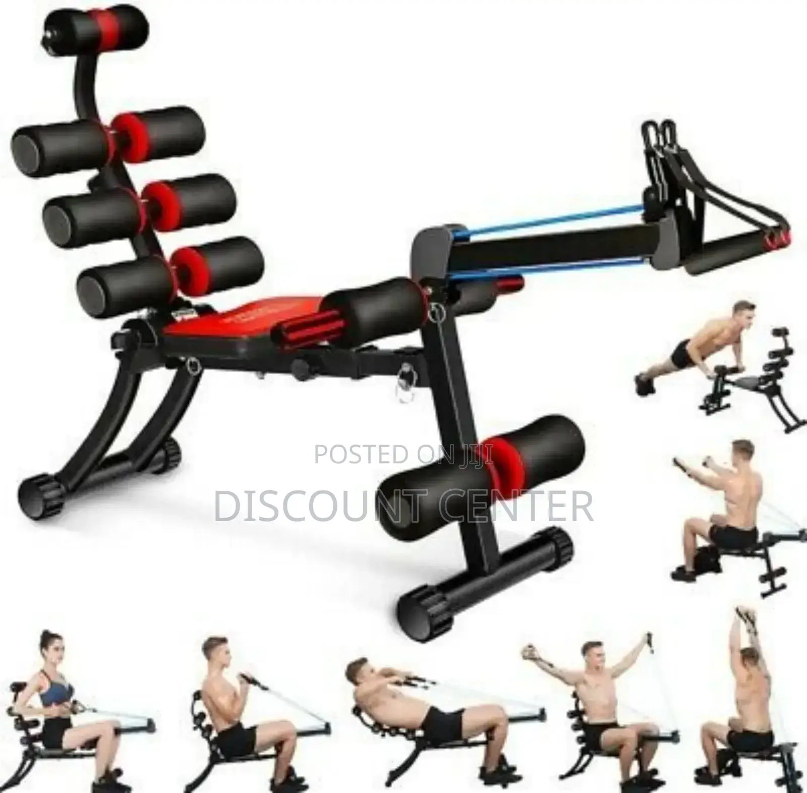 6 Pack Exercise Fitness Workout Machine