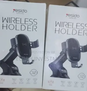 Yesido Wireless Charger and Car Dashboard Phone Holder