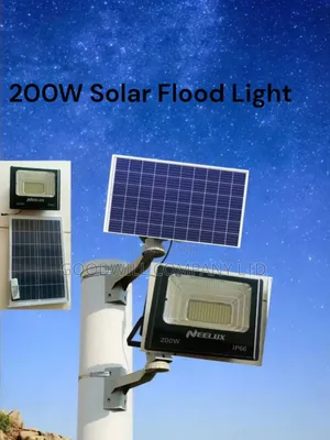 200w Neelux Solar Flood Light Moonlight