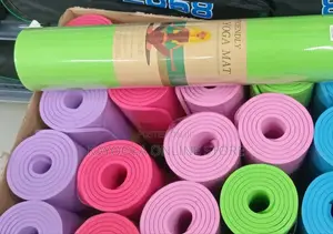 6mm Thick Durable Eva Yoga Mat Exercise Gym Workout Non Slip