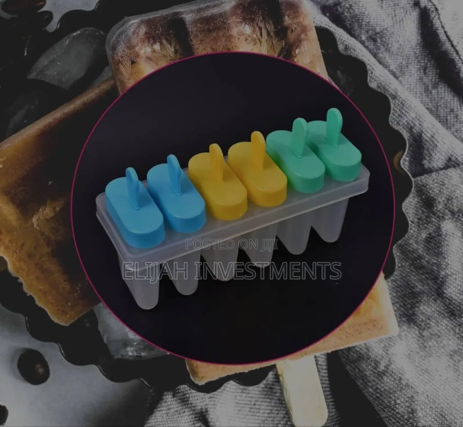 Reusable Cream Lollipop Maker Molds