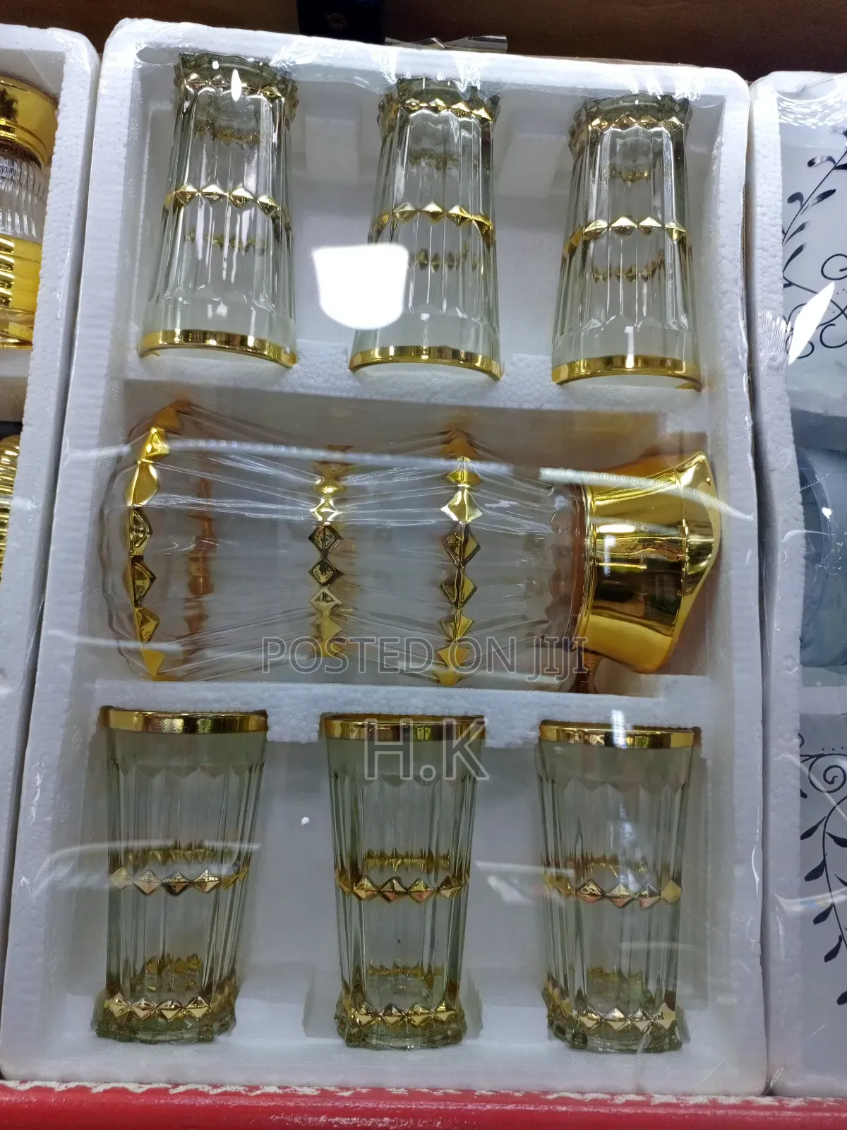 Glass Drinkware Set