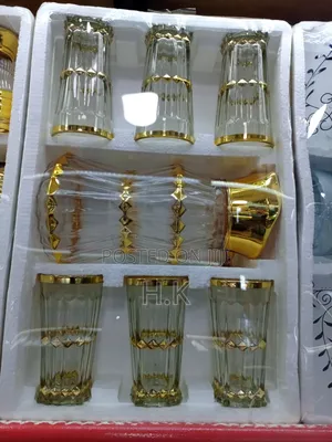 Glass Drinkware Set