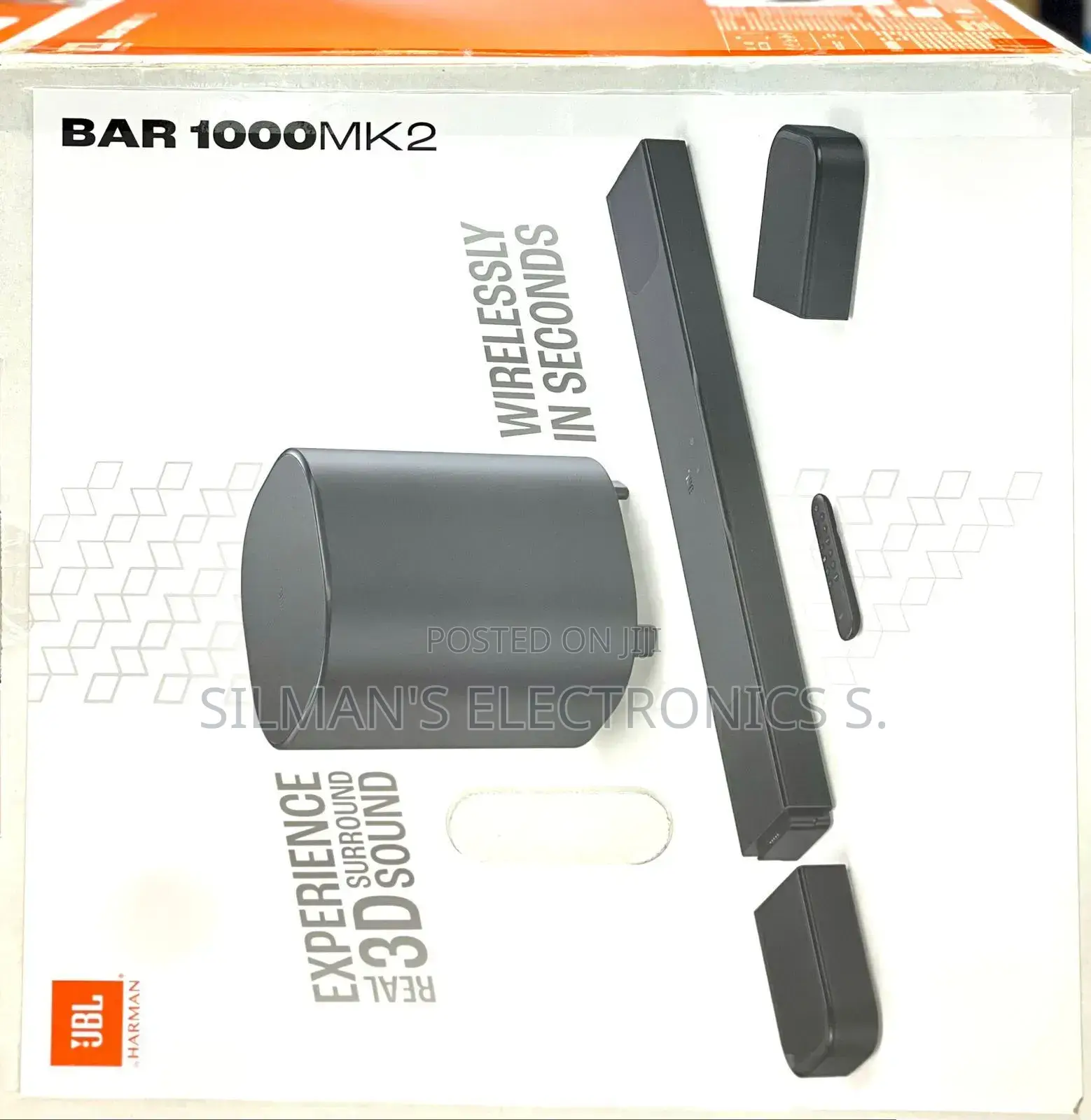 Fresh Release JBL Bar 1000 Mk2 New Model