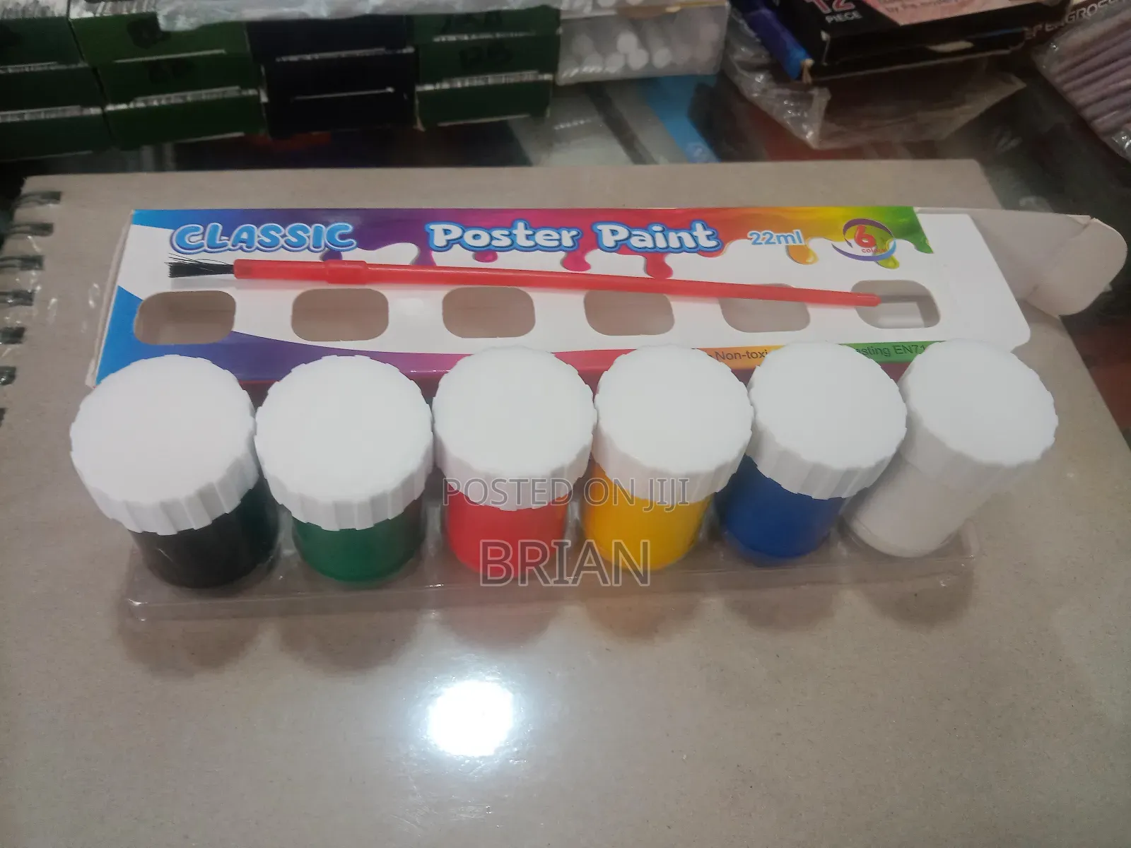 Art Pack Paint Like Acrylic Oil Water and Brushes Available