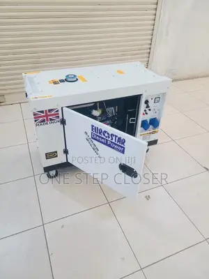Euro Star 10kva Standby Generetor Uk Make With Automatic Change Over