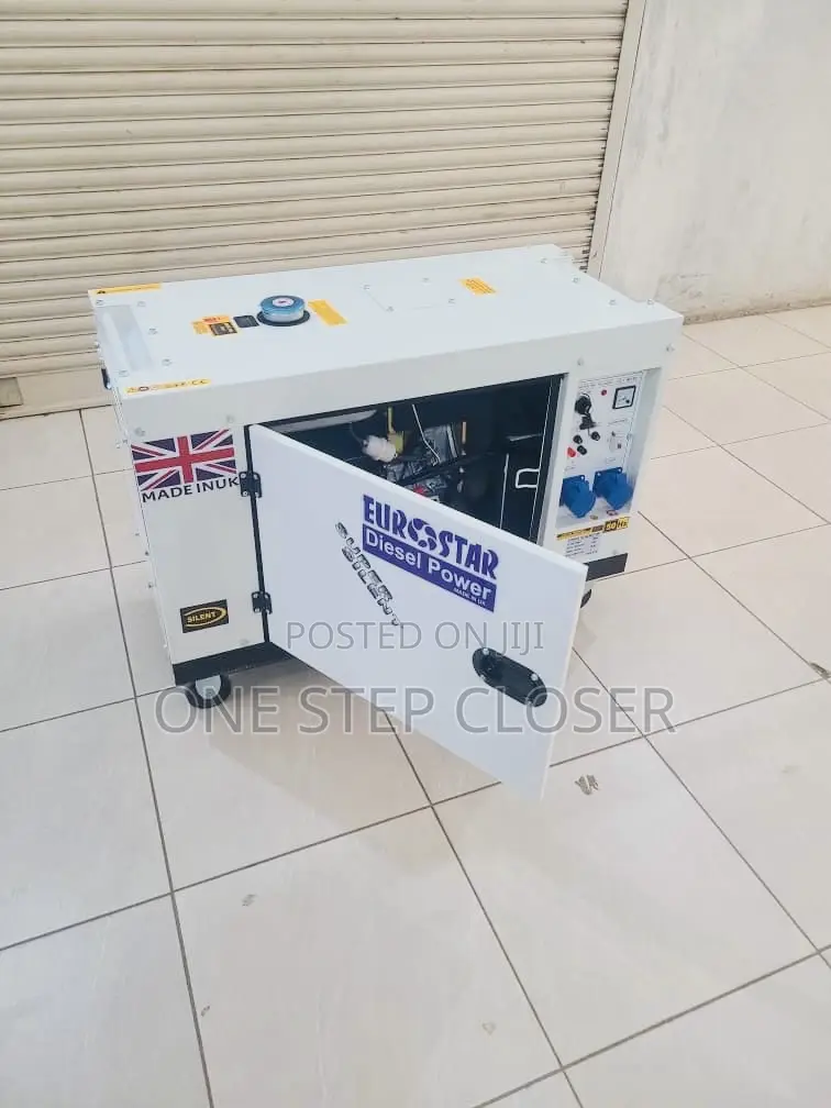 Euro Star 10kva Standby Generetor Uk Make With Automatic Change Over