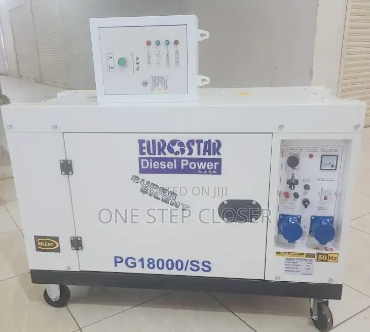 Euro Star 10kva Standby Generetor Uk Make With Automatic Change Over