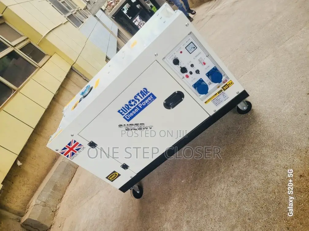 Euro Star 10kva Standby Generetor Uk Make With Automatic Change Over