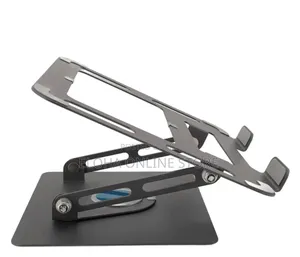 Photo - Rotating Laptop Stand With Adjustable Angle and Height