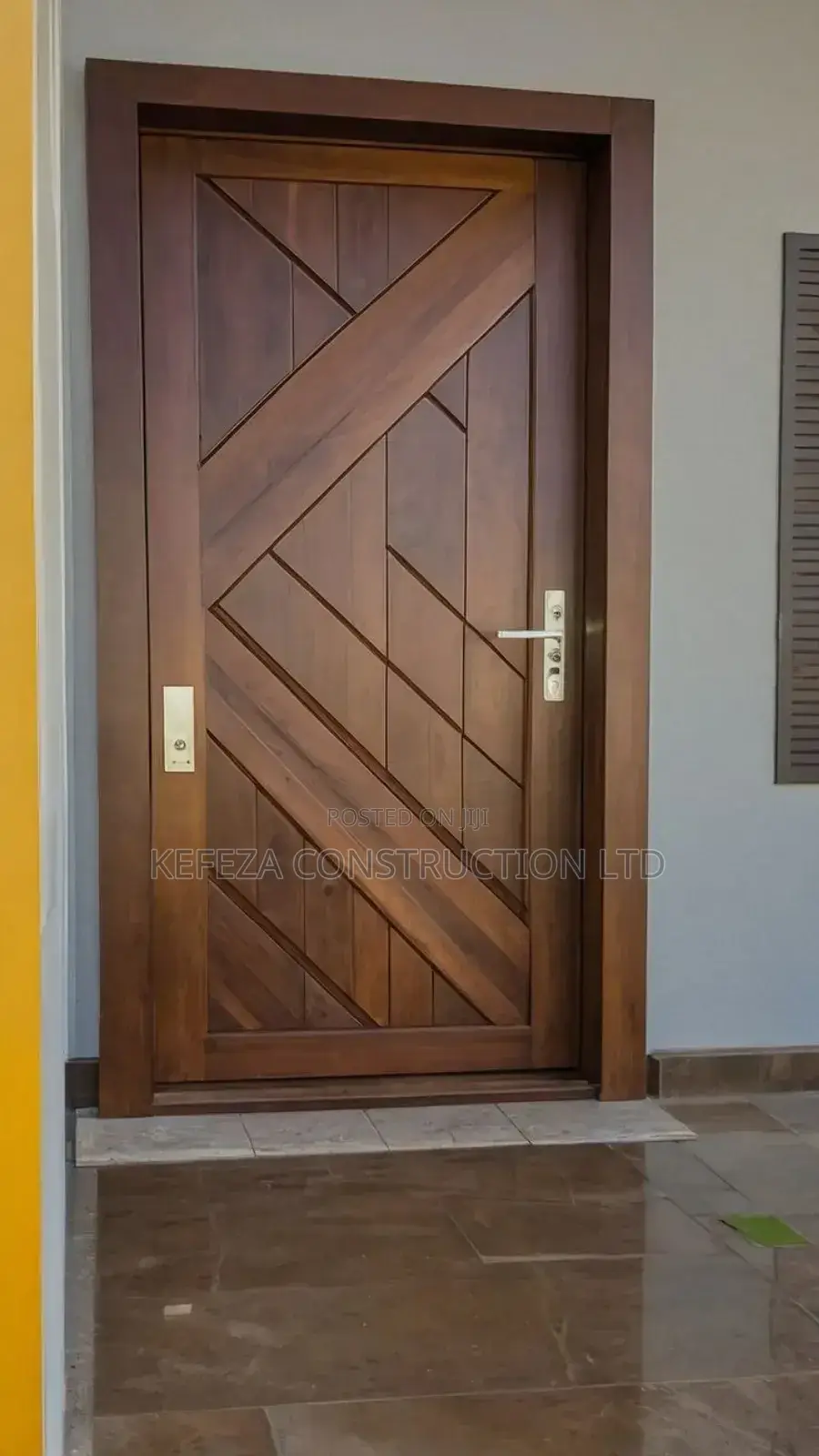 Mahogany Door Frames and Shutters