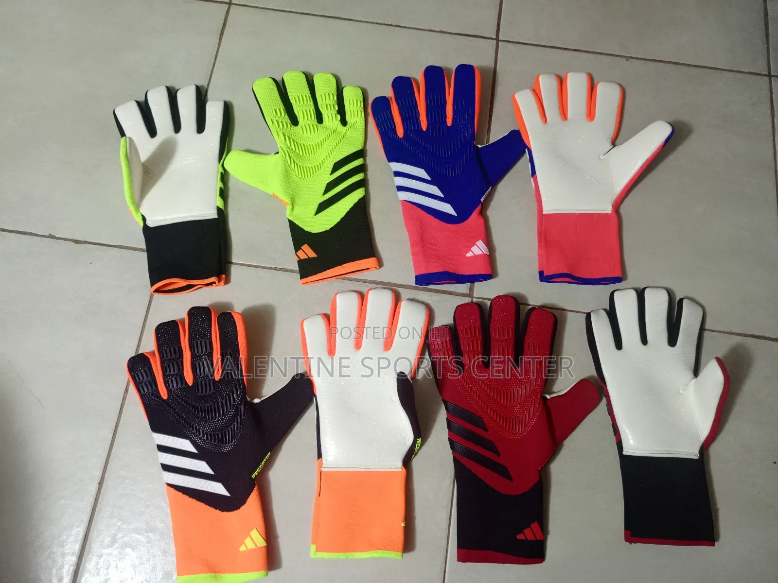 Lemon Green Keeper Goal Leather Original