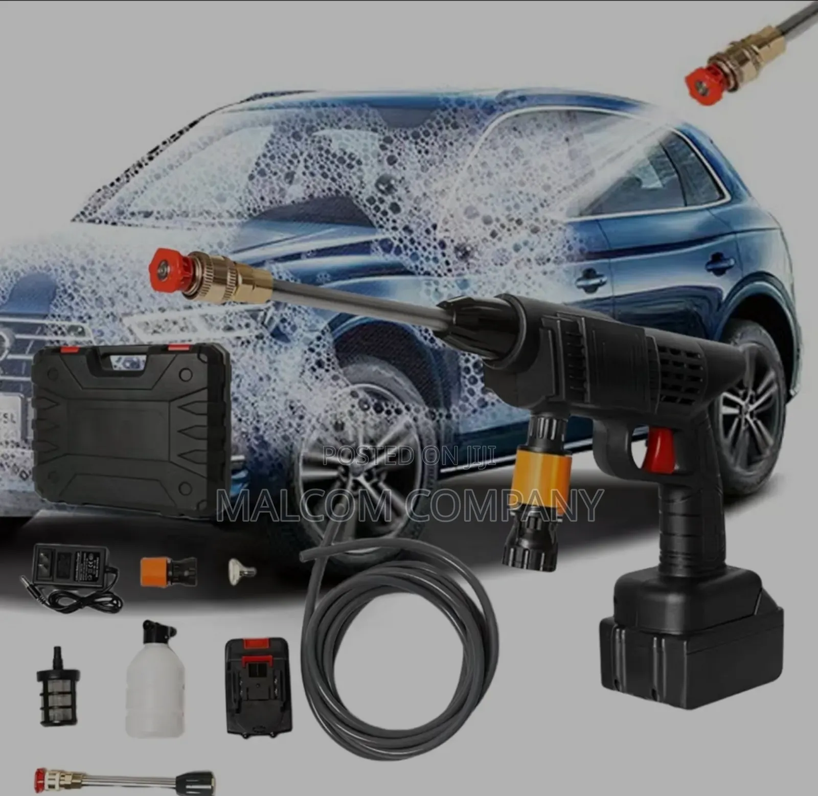Rechargeable High Pressure Car Washer (Cordless)