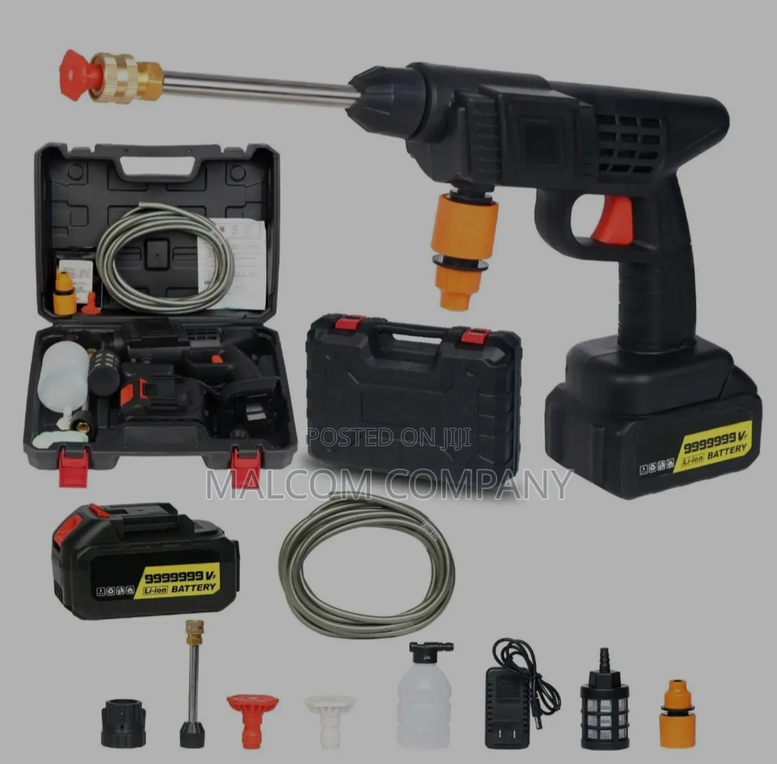 Rechargeable High Pressure Car Washer (Cordless)