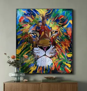 Animal Acrylic Paint Wall Art Hangings