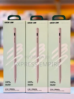 Green Lion 2 in 1 Pencil