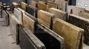 Granite and Marble Slabs (Black Galaxy)