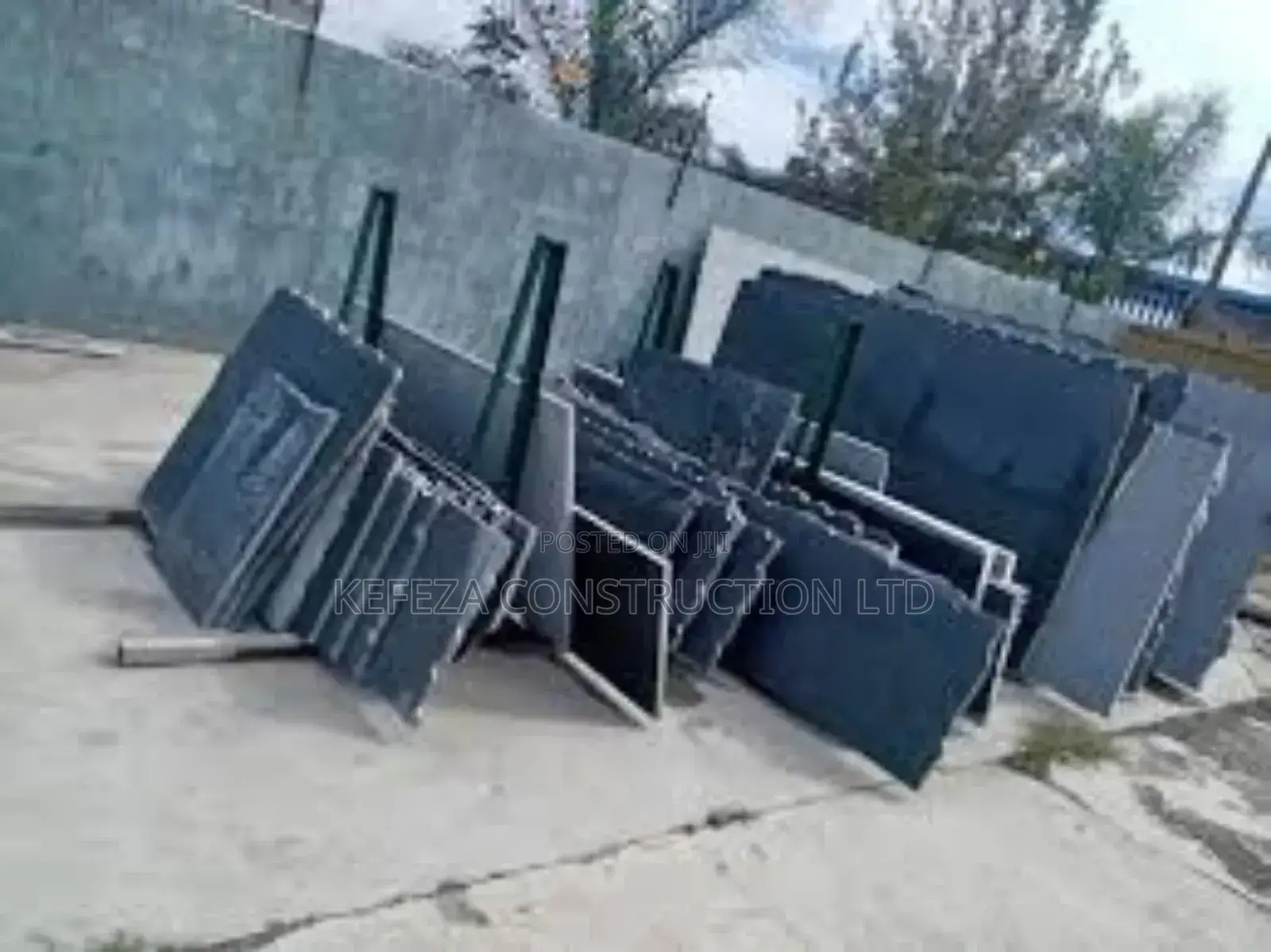 Granite and Marble Slabs (Black Galaxy)