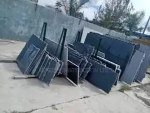 Granite and Marble Slabs (Black Galaxy)