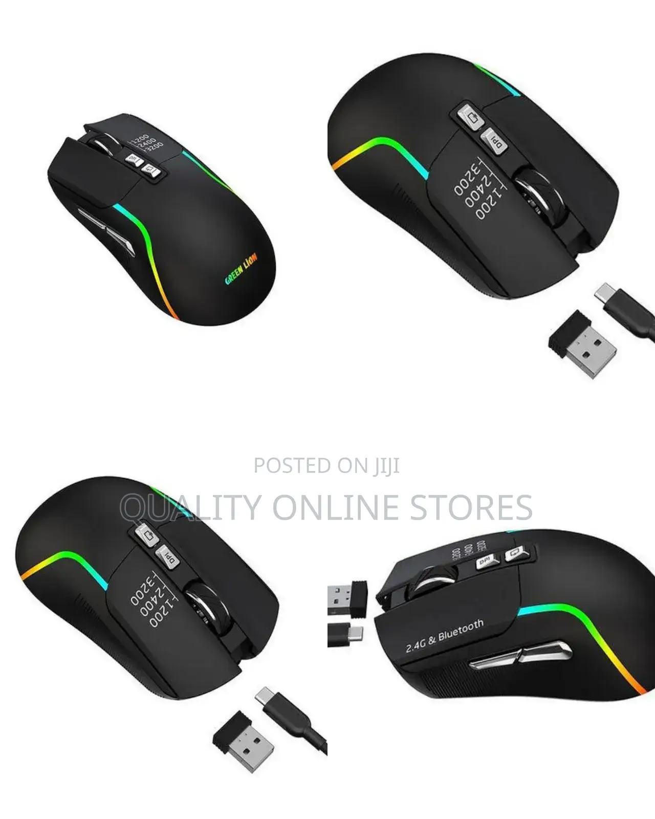 Green Lion Mouse